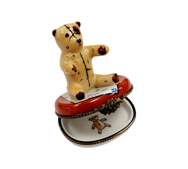Teddy Bear on Blanket For Sale - Image 2