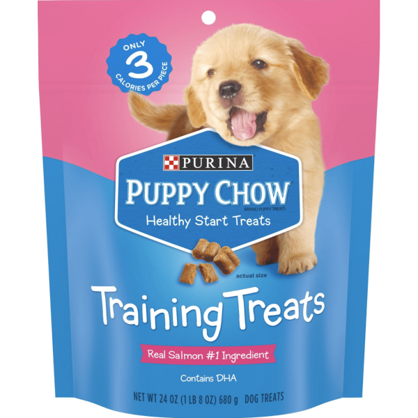 Puppy Chow Healthy Start Salmon Flavor Training Dog Treats Cheap